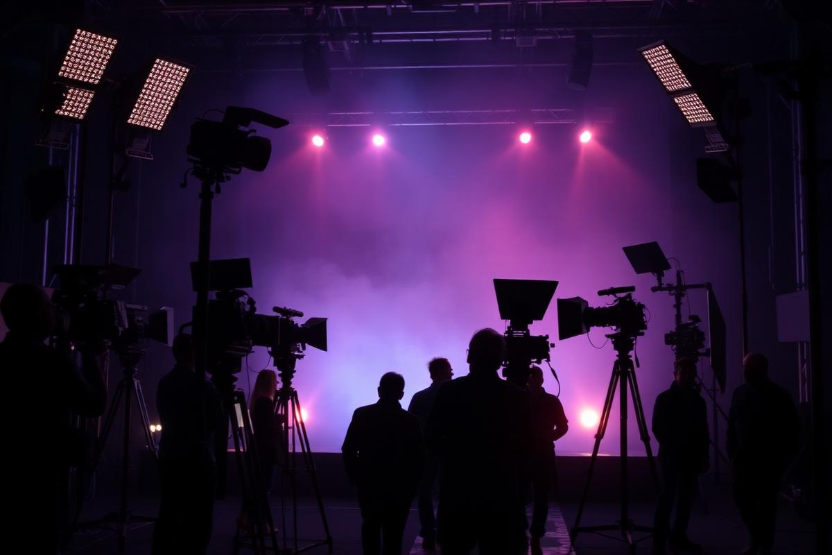 STAGE 7 production studio in operation